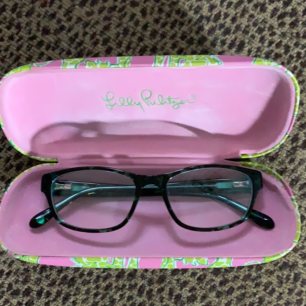 - Lily Pulitzer Glasses and Case